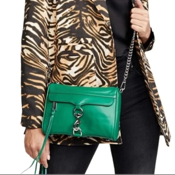 Rebecca Minkoff Green Mini M.A.C Crossbody Bag